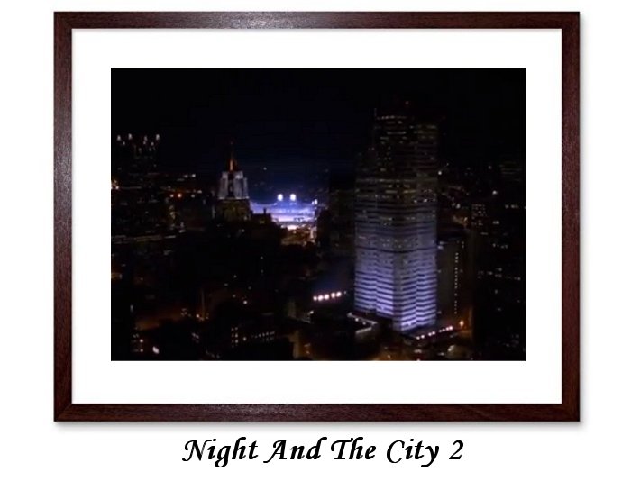 Night And The City Framed Print